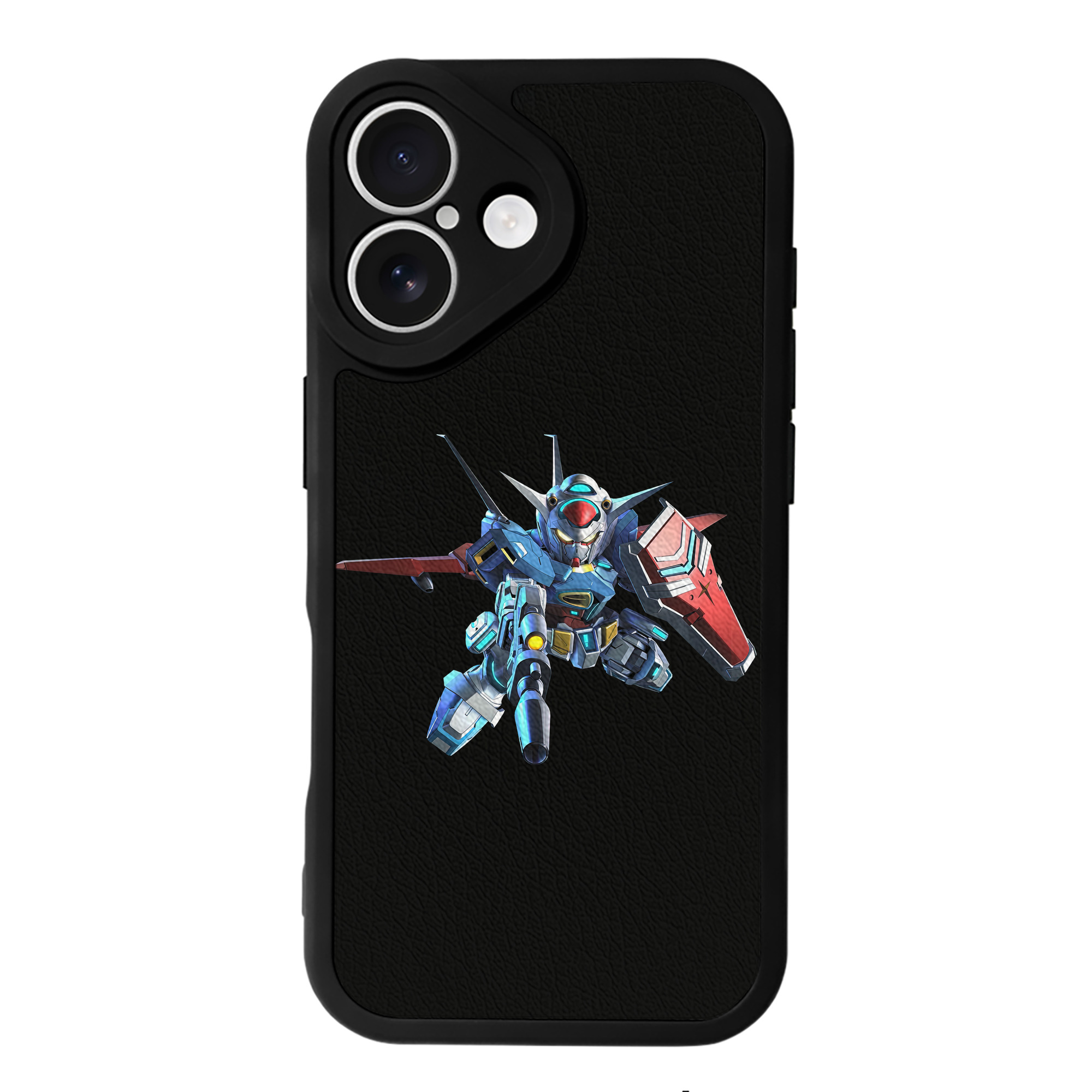 （画像用） 機動戦士ガンダム Mobile Suit Gundam 【iPhone 16シリーズ対応】シリコンスマホケース（レザー調） 材質：シリコン